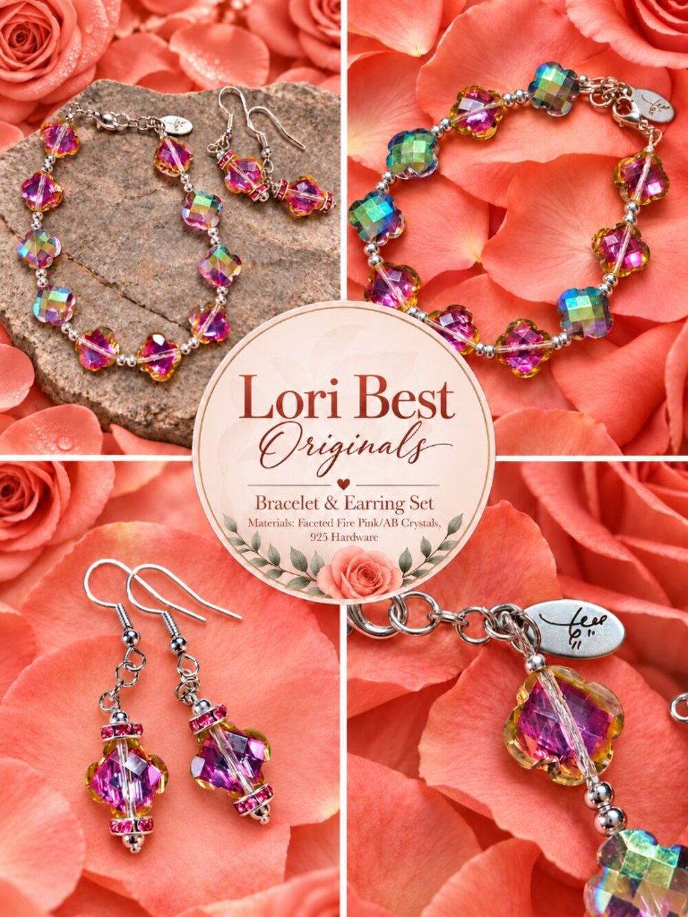 **Lori Best Originals - Coral Aurora**